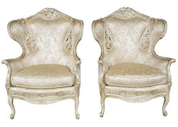 White French Bergere Chairs | Uniquely Chic Vintage Rentals