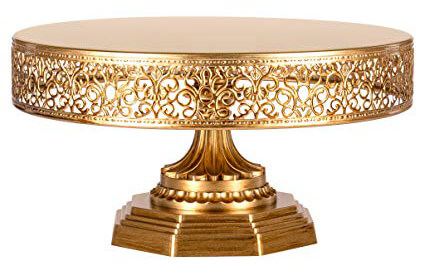 Gold Filigree Cake Stand | Uniquely Chic Vintage Rentals