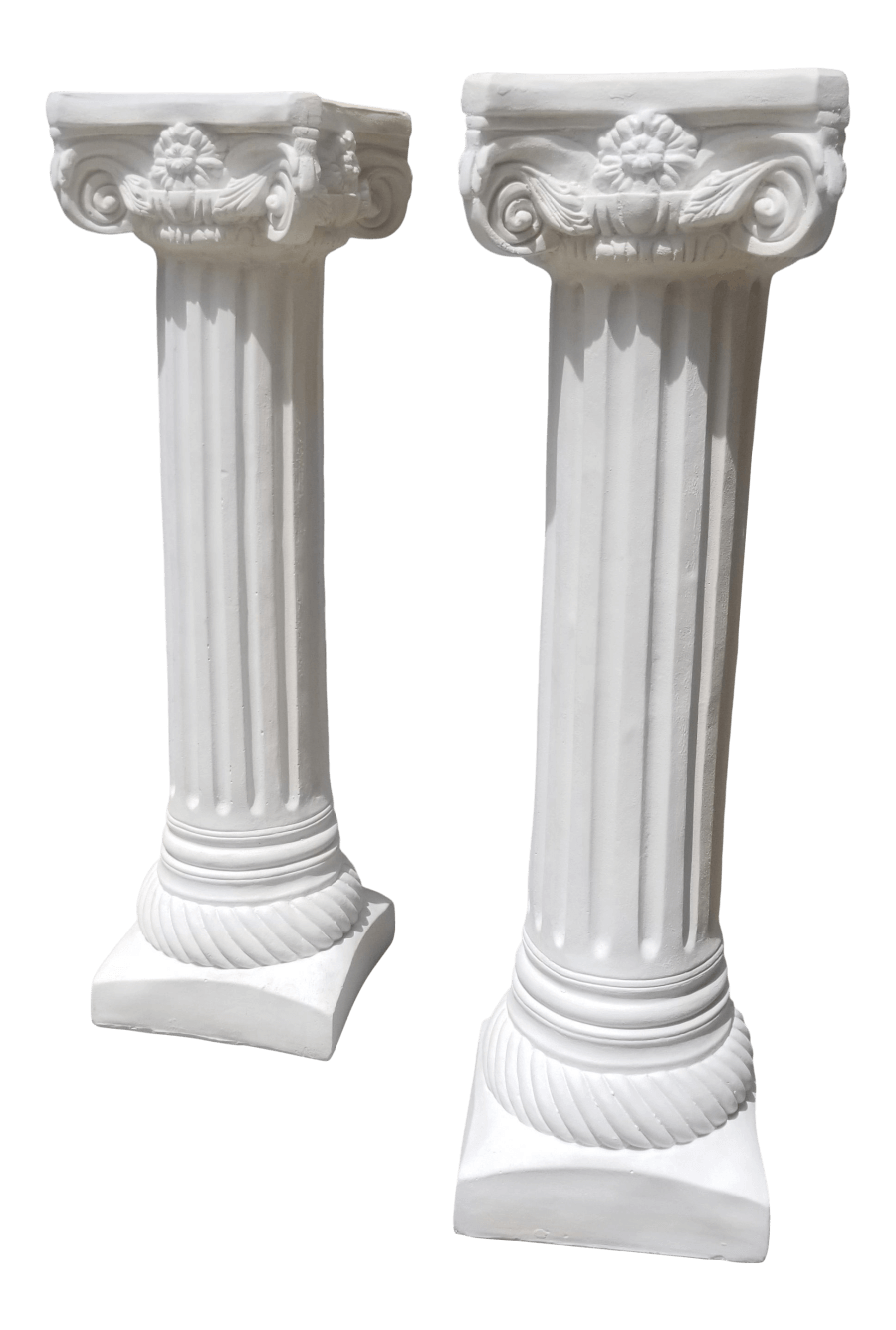 White Grecian Columns | Uniquely Chic Vintage Rentals
