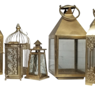 Vintage Gold Lanterns