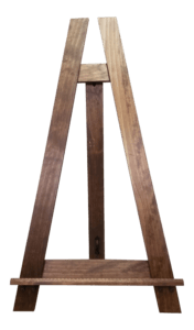 Rustic Wood Easel | Uniquely Chic Vintage Rentals