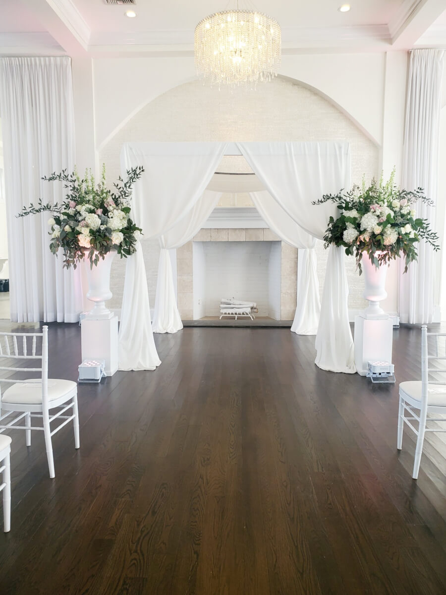 Classic White Ceremony Chuppah