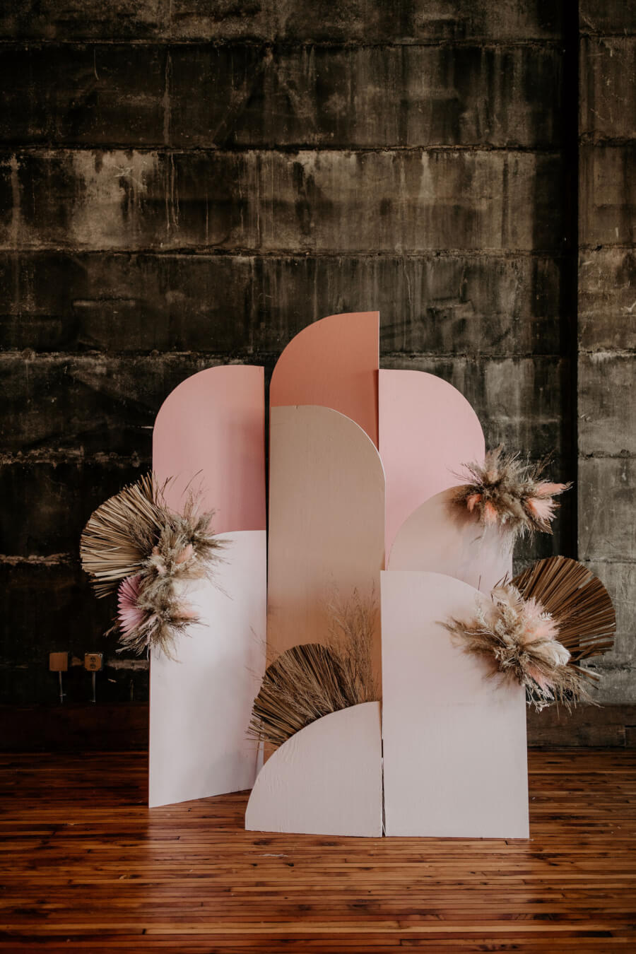 Boho Arch Geometric Backdrop