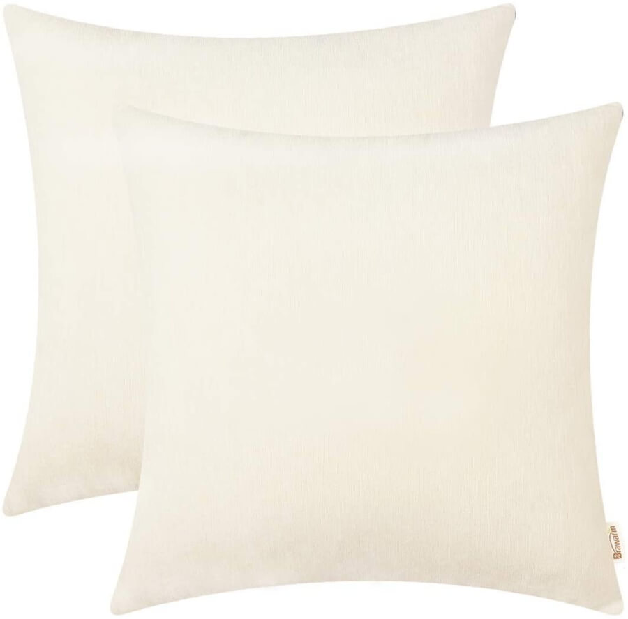 Ivory Throw Pillows