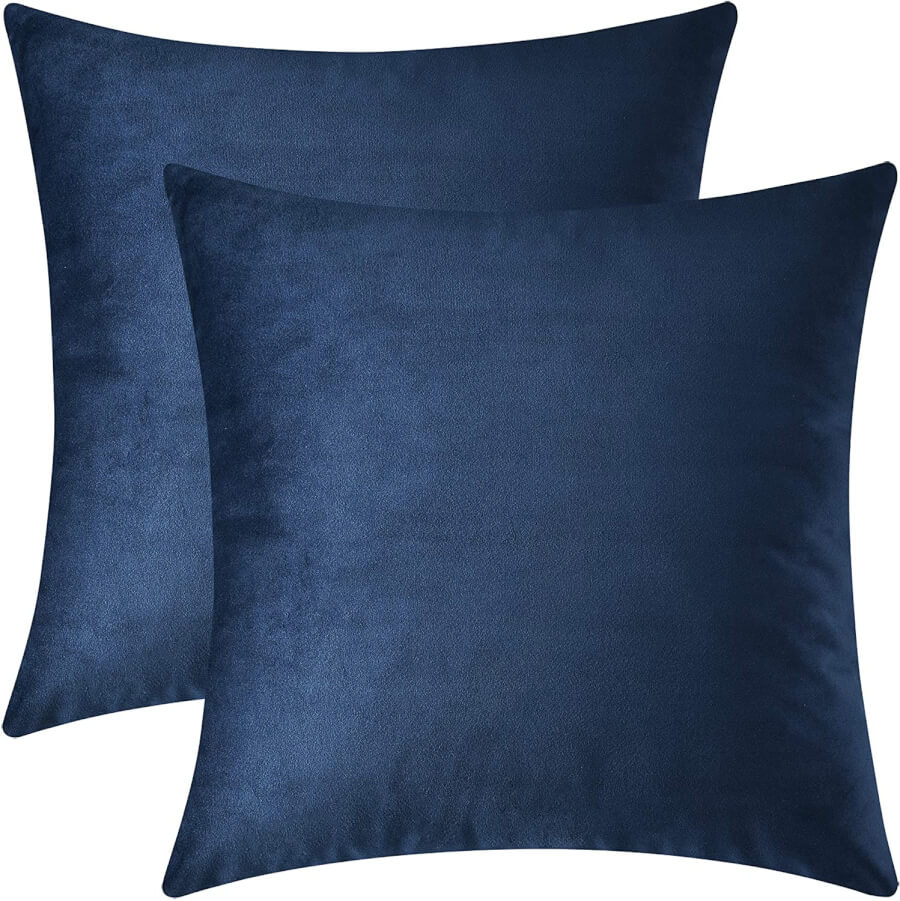 Navy Blue Accent Pillows