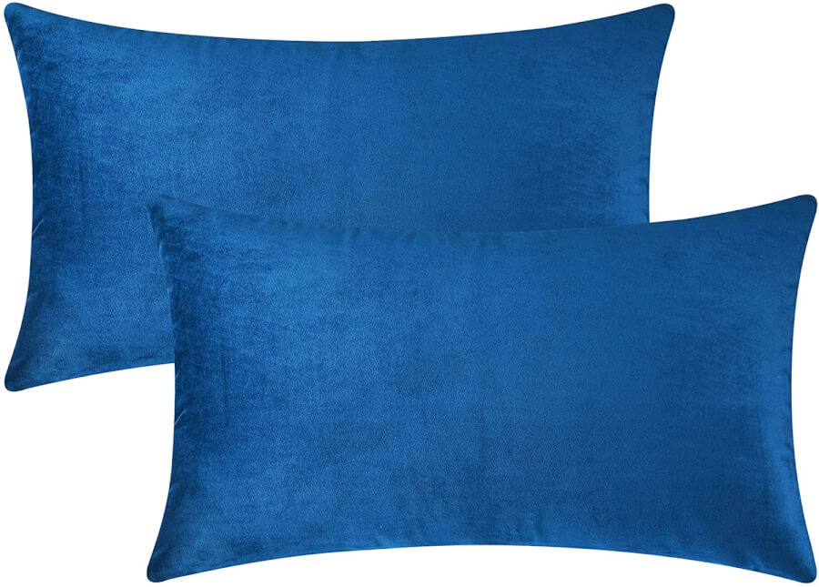 Royal Blue Accent Pillows