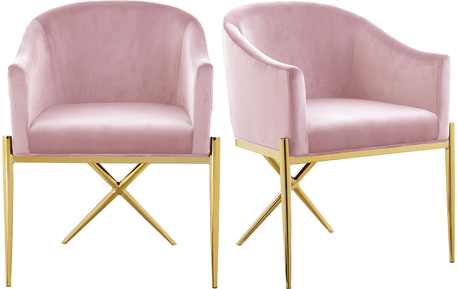 Mod Blush Pink Chairs