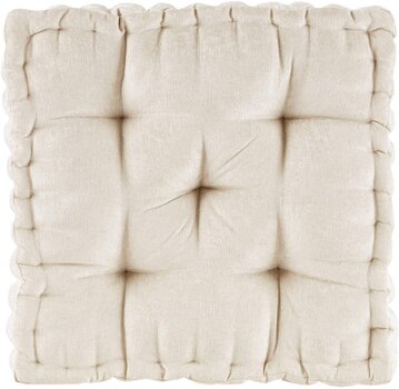 White Square Floor Pillow