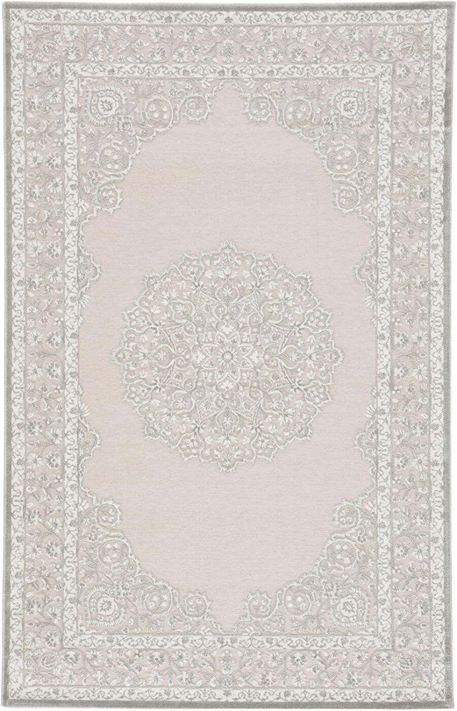 White Oriental Rug