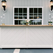 White Shiplap Bar