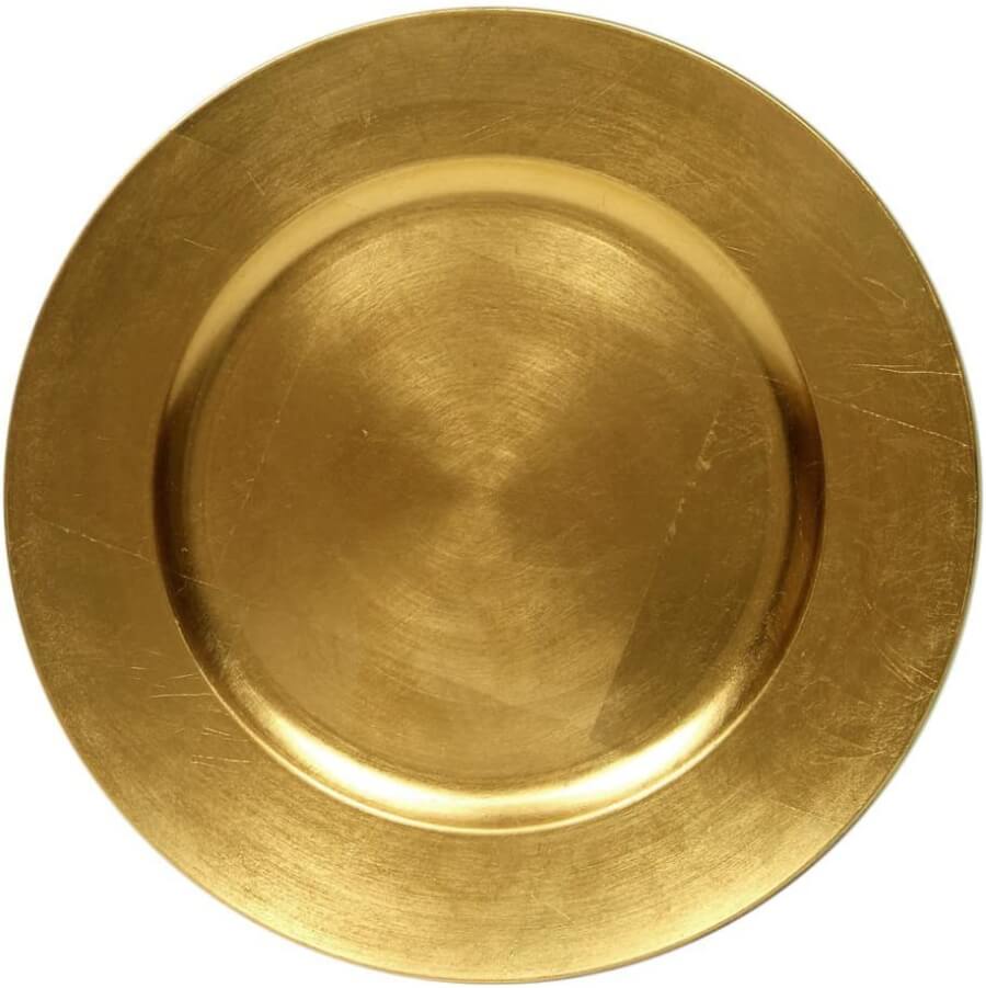 Classic Gold Charger Plate