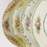 Vintage Mismatched Soup & Salad Bowls