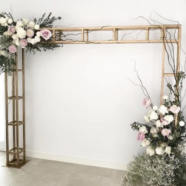 Gold Truss Arbor