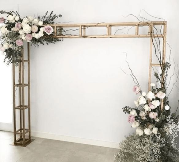 Gold Truss Arbor