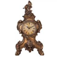 Antique Gold Mantel Clock