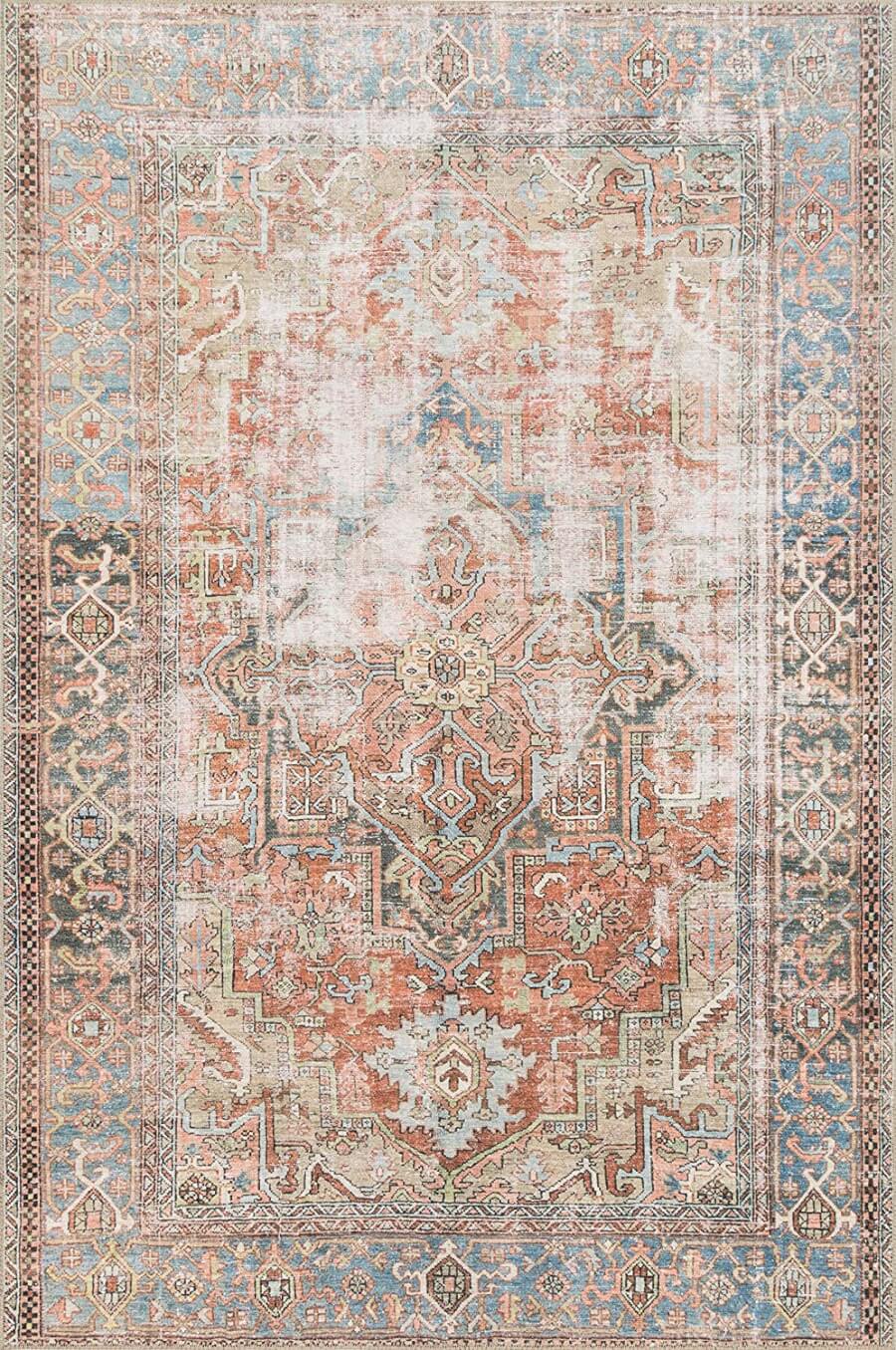 Terracotta Boho Rug