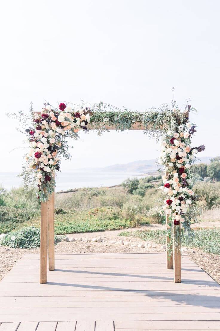 Classic Wood Garden Chuppah