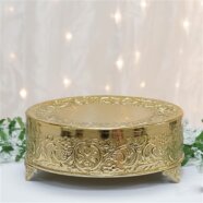 Victorian Gold Cake Stand