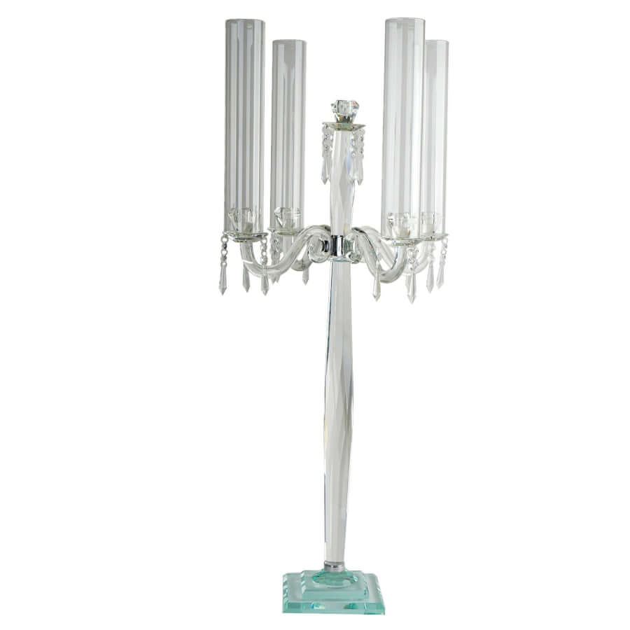 Classic Glass Crystal Candelabras