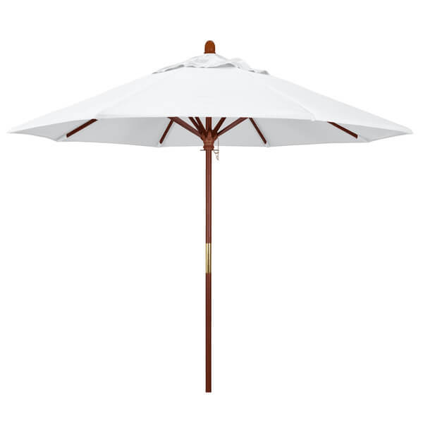Coastal White Market Umbrella
