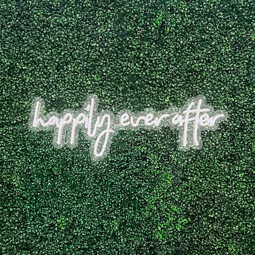 Happily Ever After Neon Sign