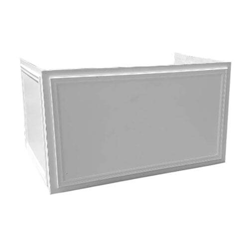 White Custom DJ Booth