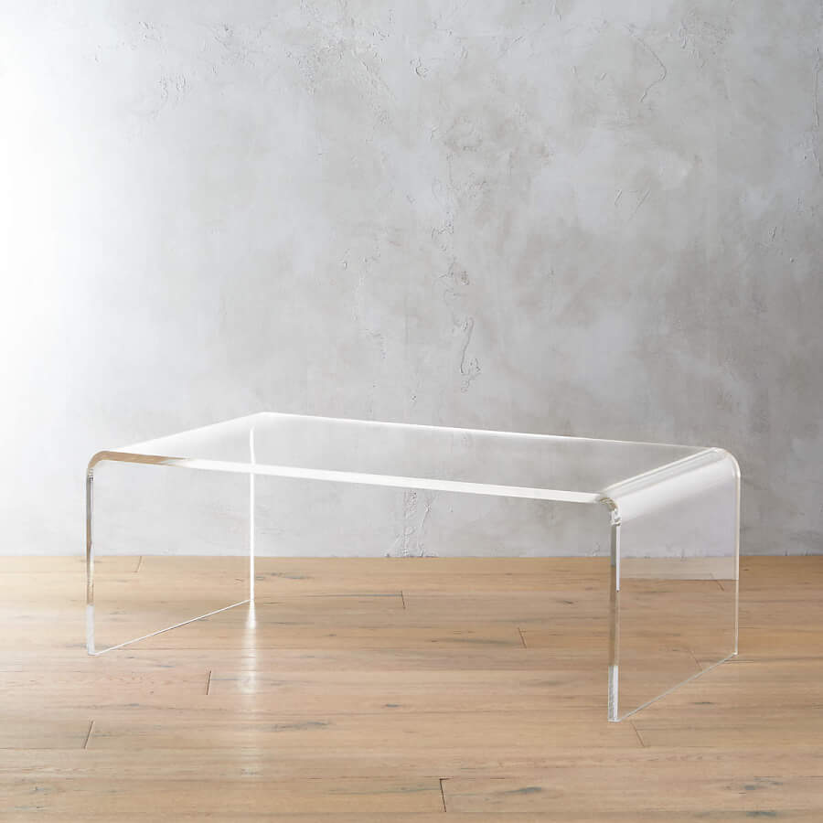 Lucite Chic Coffee Table