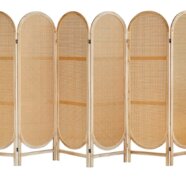 Boho Rattan Arch Backdrop & Seating Chart