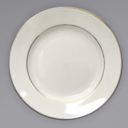 Florentine Gold Rim Salad / Dessert Plates