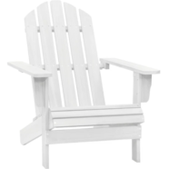 Solid Wood White Adirondack Chairs