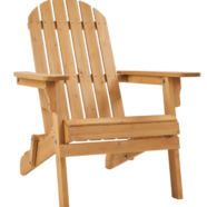 Natural Wood Adirondack Chairs